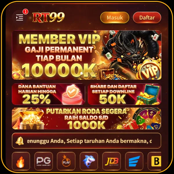 RT99 2026 Slot Gacor RTP Tinggi